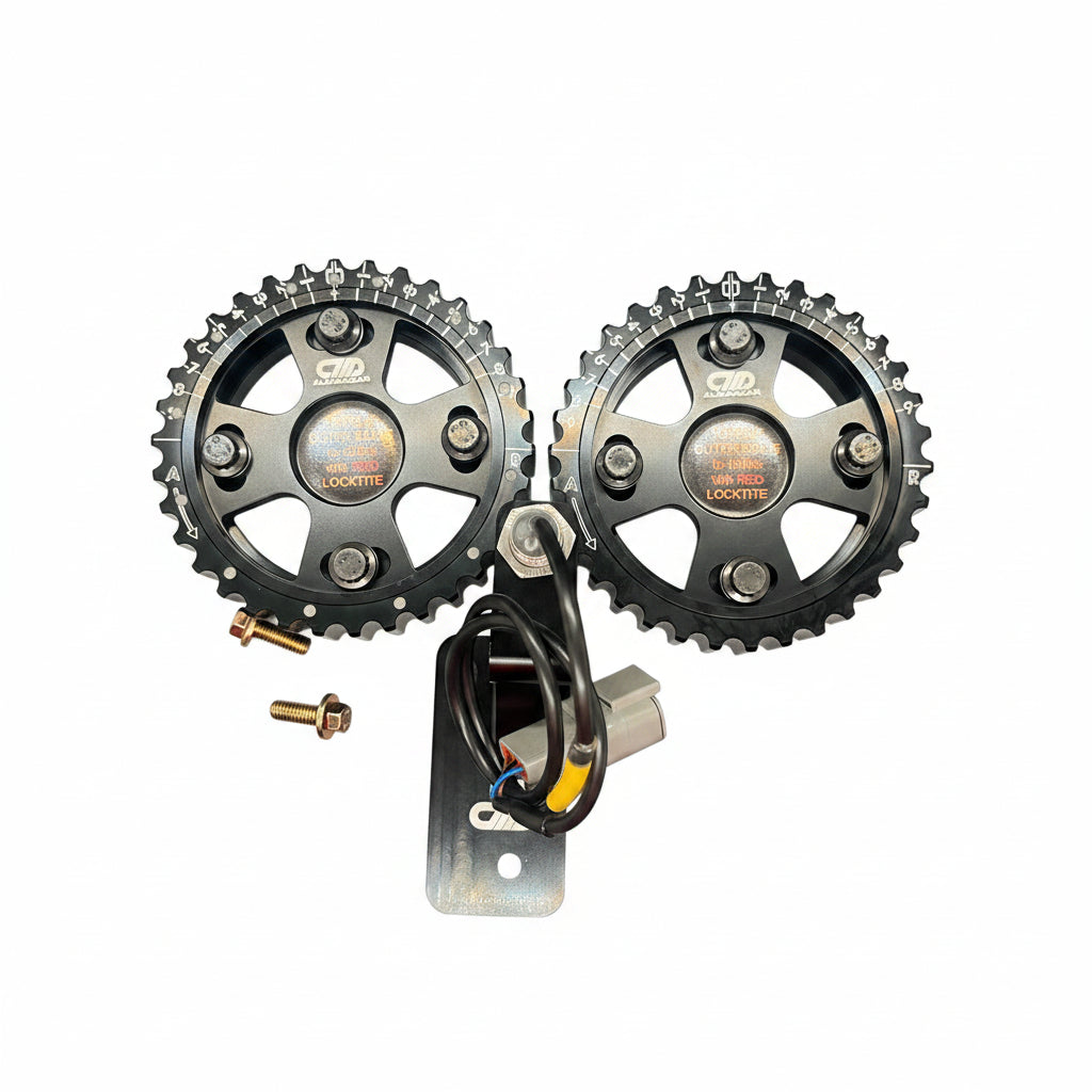 Almanzar Motorsports NON VTEC 13 Magnet Cam Trigger kit two gear 6061-T651 Aluminum