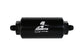 Aeromotive 10 Micron Black Fuel Filter with Male AN Ports & Microglass Element