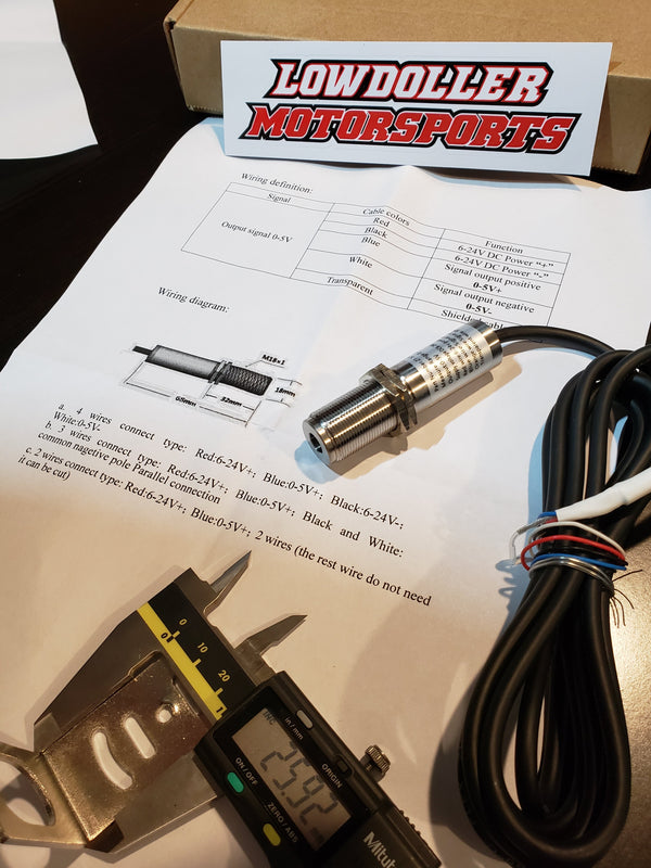Lowdoller Motorsports Infrared Tire and Track Temperature Sensor