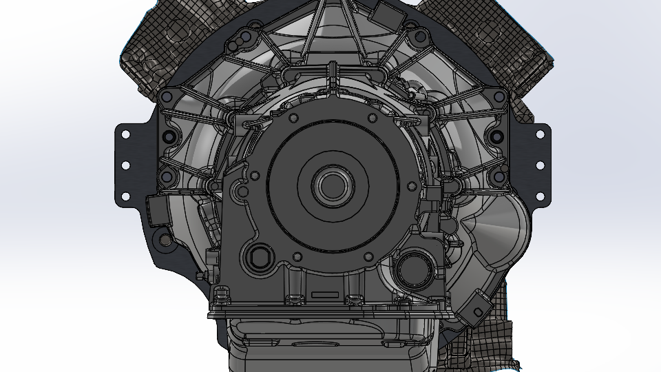 C3 Performance VK56 to GM Mid-Mount Transmission Adapter Kit