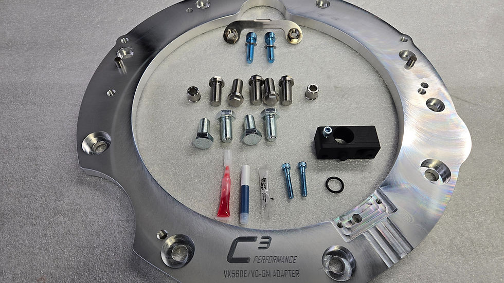 C3 Performance VK56 to GM LS Auto Complete Transmission Adapter Kit