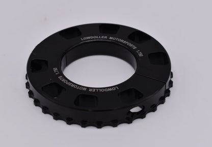 Lowdoller Motorsports NEW REDESIGNED 32 Tooth Driveshaft Reluctor Ring RPM Collars