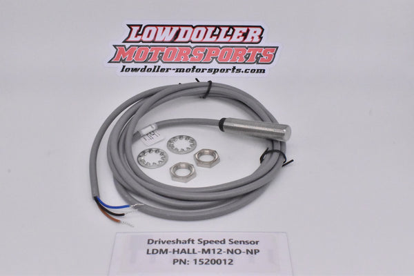 Lowdoller Motorsports Driveshaft Speed Sensor LDM-HALL-M12-NO-NP PN: 1520012