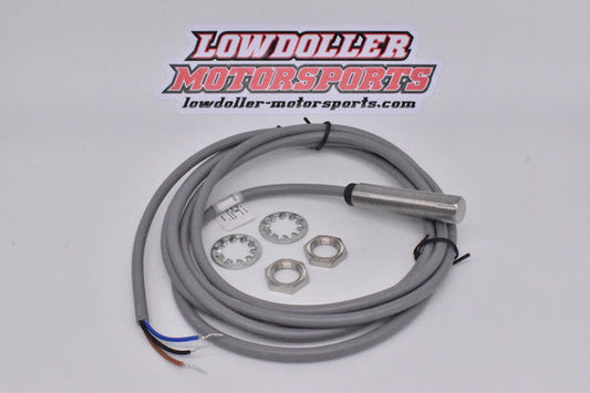 Lowdoller Motorsports Driveshaft Speed Sensor LDM-HALL-M12-NO-NP PN: 1520012